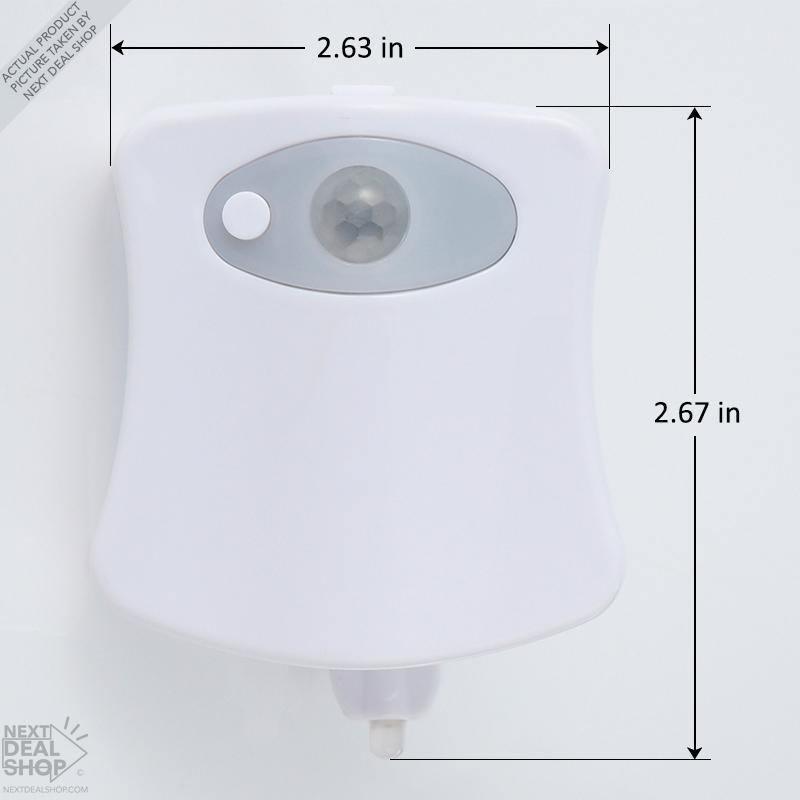 Luz Interna de Vaso Sanitário com Sensor de Movimento - Evite Acidentes Noturnos! - Bonna-Shopp