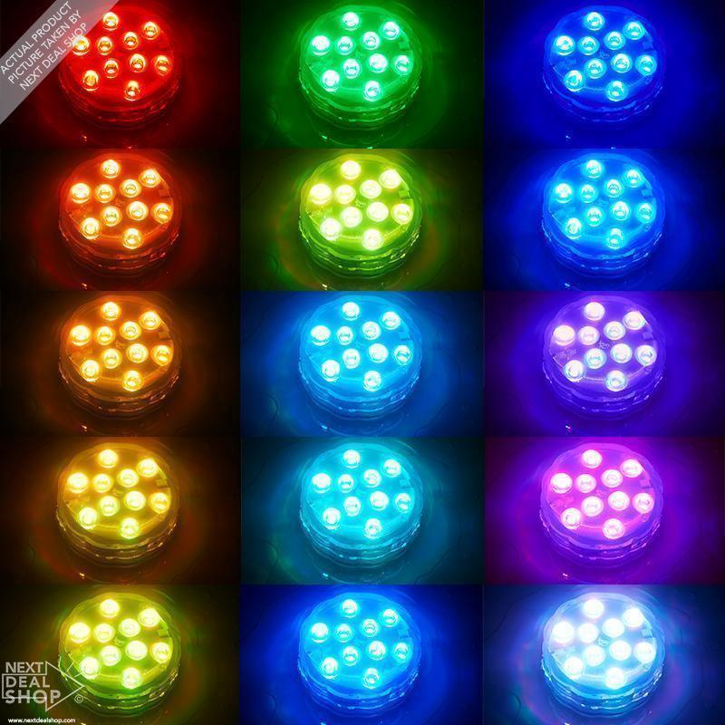 Luz Aquática RGB com Controle Remoto - Bonna-Shopp
