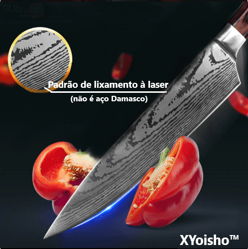 XYoisho™ - Faca Japonesa de Cozinha de 8 polegadas - Bonna-Shopp